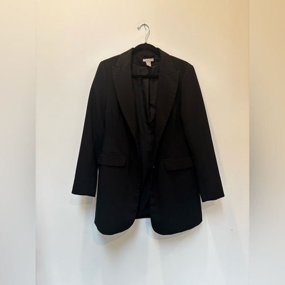 H&M | oversized double breasted blazer | size medium - Picture 2 of 9